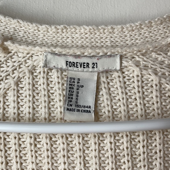 Forever 21 black and white cardigan - Picture 3 of 3